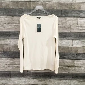 NWT Ralph Lauren ivory pullover XL